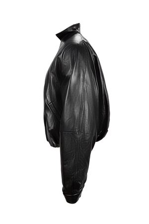 Black leather jacket FRANCESCO MURANO | 004T09999